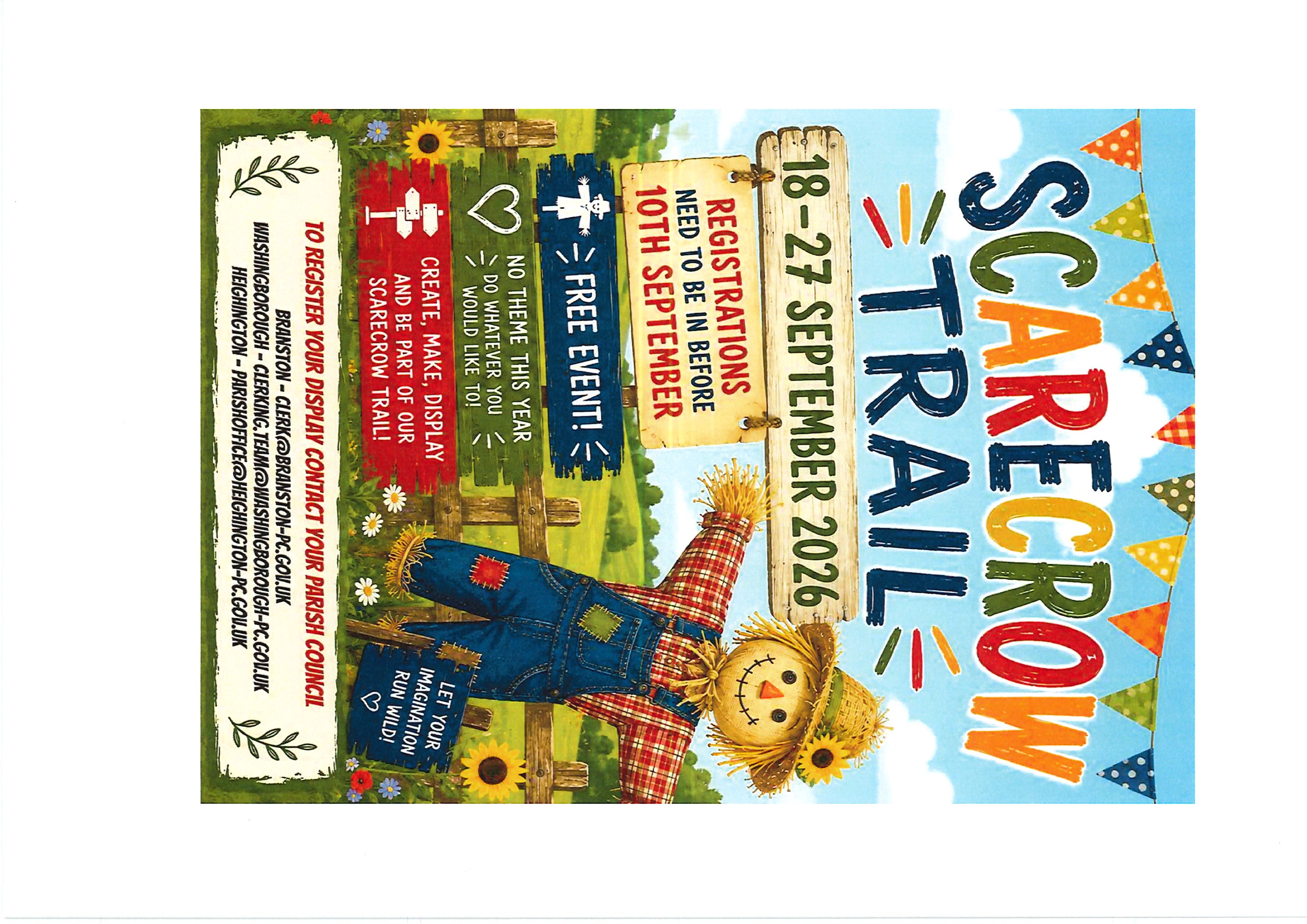 Scarecrow Trail 2026 Poster